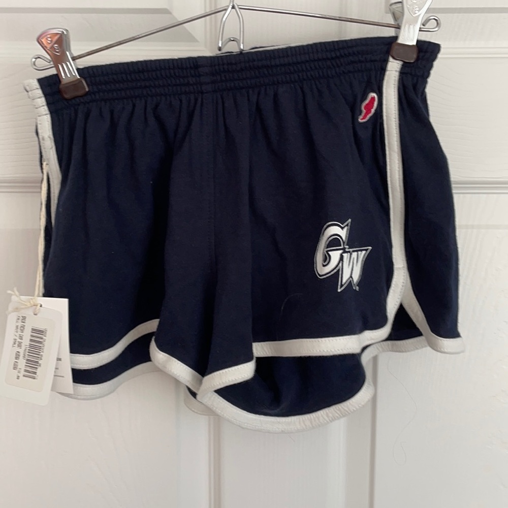 George Washington University athletic shorts NWT